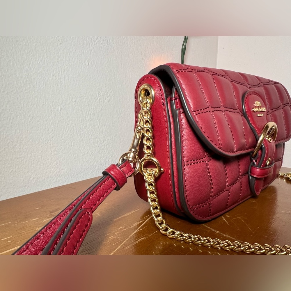 SOLD ELSEWHERE Coach Kleo Quilting Convertible Wristlet NWOT